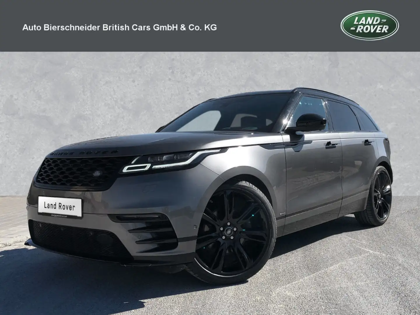 Land Rover Range Rover Velar D300 AWD R-Dynamic HSE NUR Gris - 1