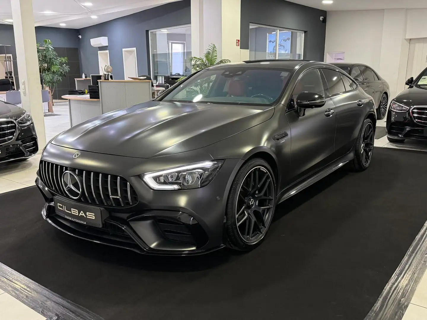 Mercedes-Benz AMG GT 43 V8 STYLING*AERO*CARBON*PANO*MAGNO*VOLL Gris - 2