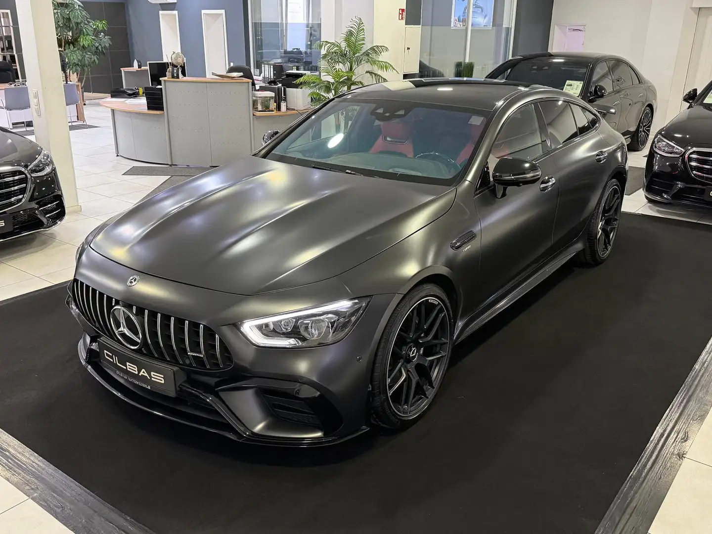 Mercedes-Benz AMG GT 43 V8 STYLING*AERO*CARBON*PANO*MAGNO*VOLL Gris - 1