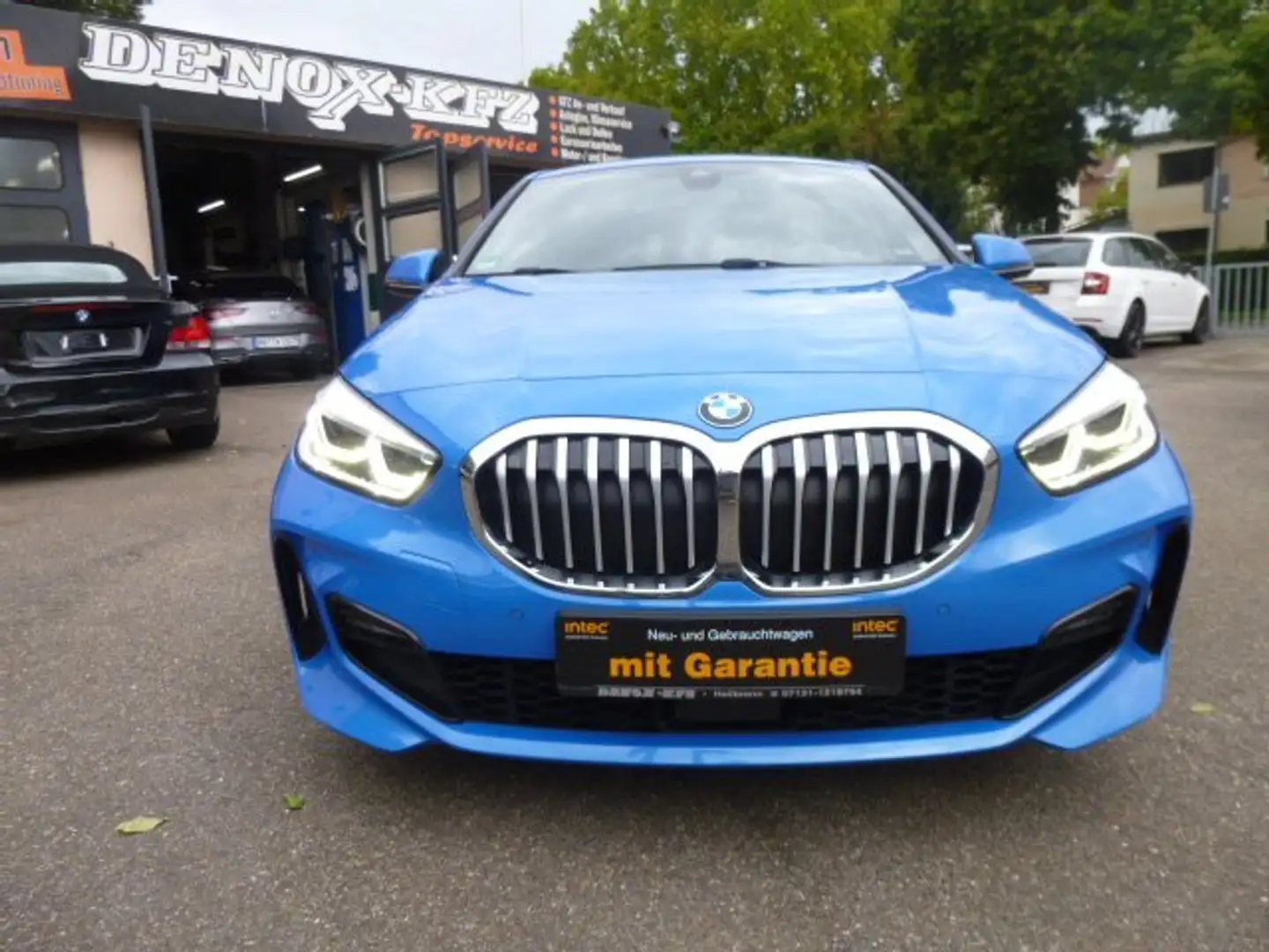 BMW 118 118 d M Sport Paket 1-Hand Frauenfahrzeug Blau - 1