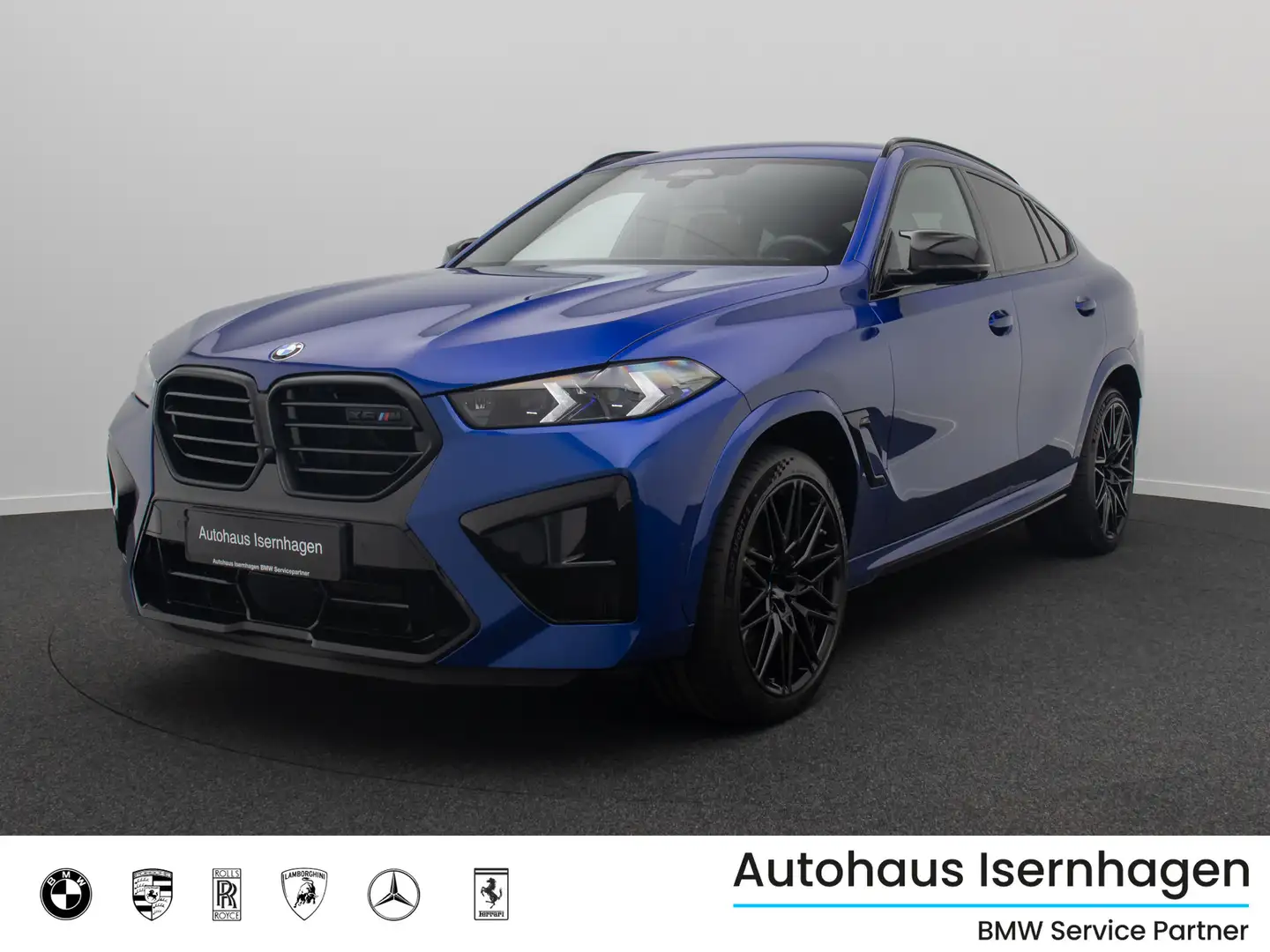 BMW X6 M Competition DAB Massage 360° SoftClose Voll Azul - 1