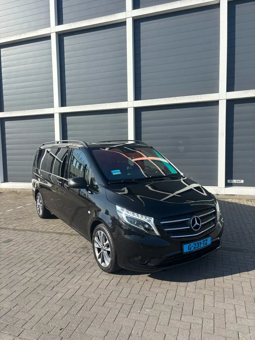Mercedes-Benz Vito 116 BT Pro Ex. Lang Zwart - 1