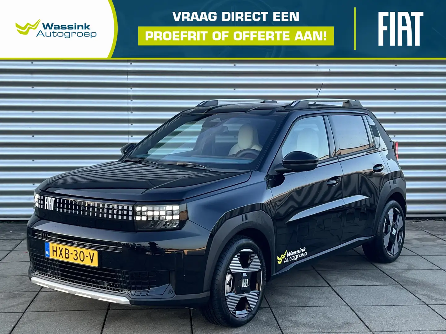 Fiat Grande Panda La Prima 11 kW 44 kWh Navigatie | Camera | Climate Noir - 1