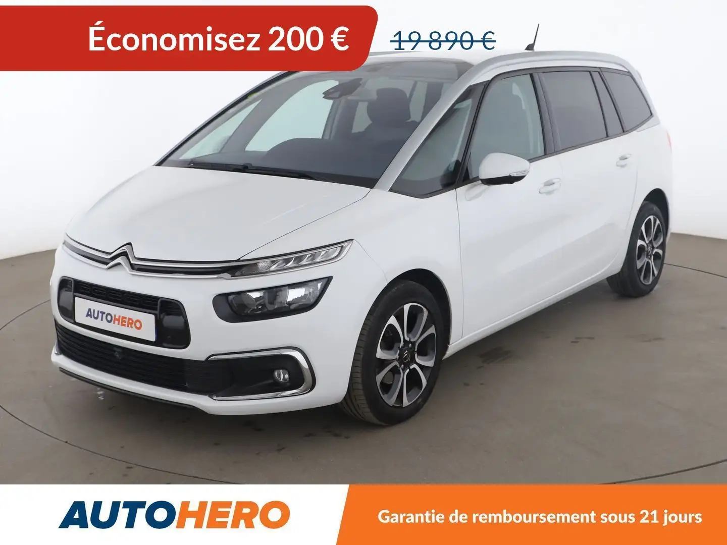 Citroen C4 SpaceTourer 1.5 Blue-HDi Shine BV6 Szary - 1