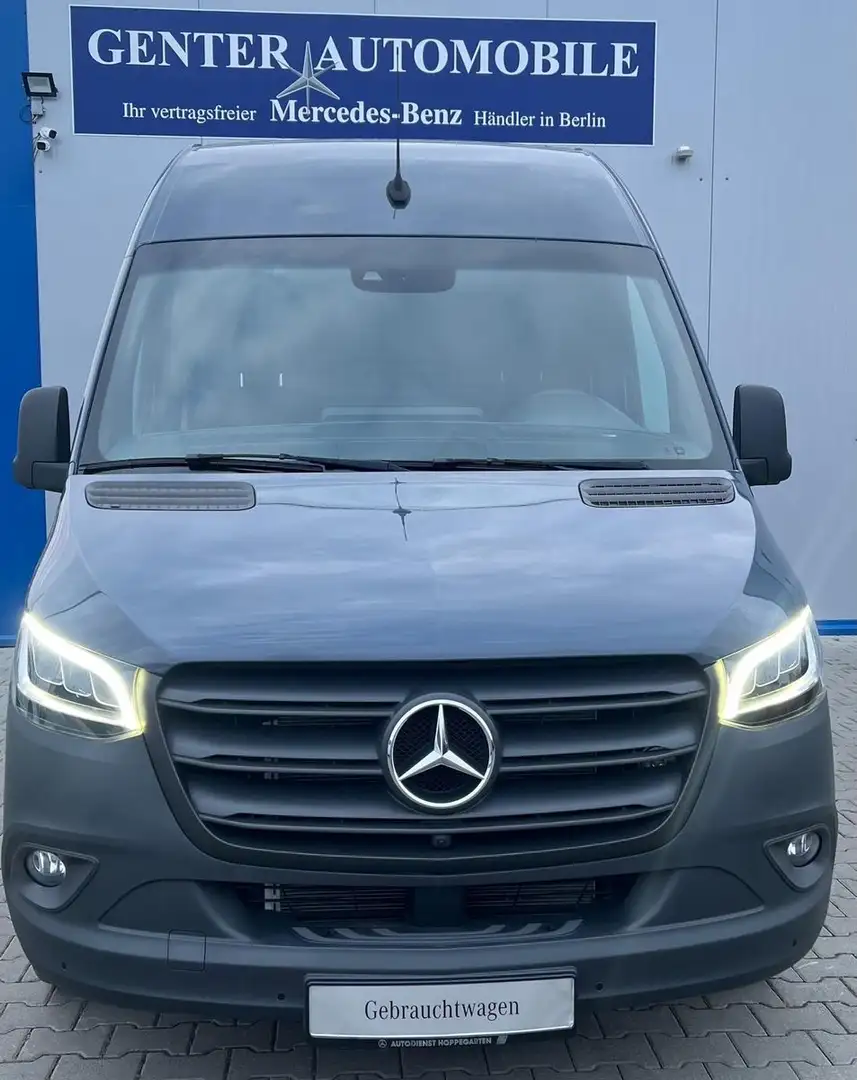 Mercedes-Benz Sprinter 315 9G-TR HOCH+LANG KLIMA 360°KAMERA Gris - 2