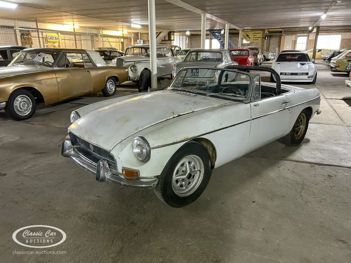 MG MGB - ONLINE AUCTION Bílá - 1