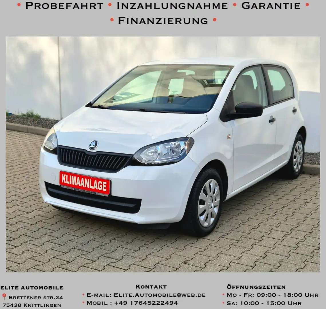 Skoda Citigo Cool Edition Weiß - 1