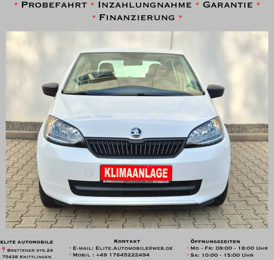 Skoda Citigo Cool Edition Weiß - 2