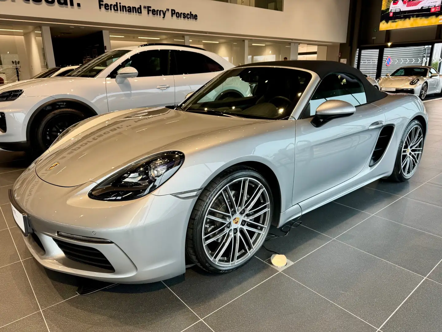 Porsche 718 718 Boxster 2.0 Turbo PDK Argent - 2
