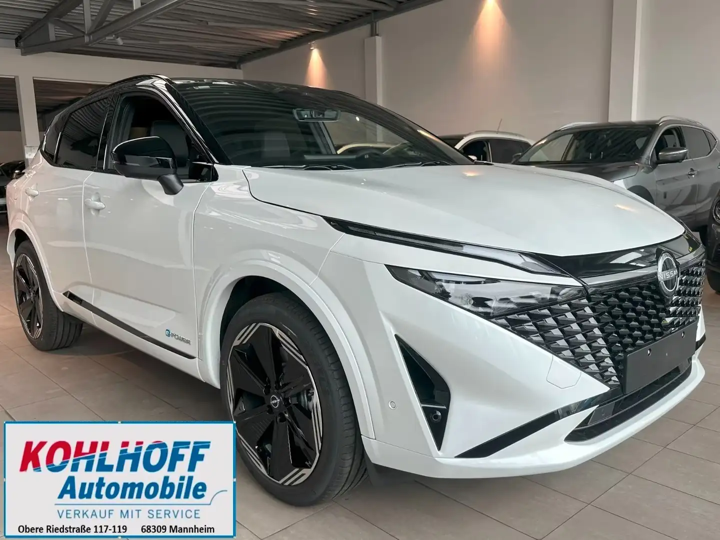 Nissan Qashqai Qashqai 1.5 VC-T e-Power 205PS N-Design Komfort+ Blanc - 1