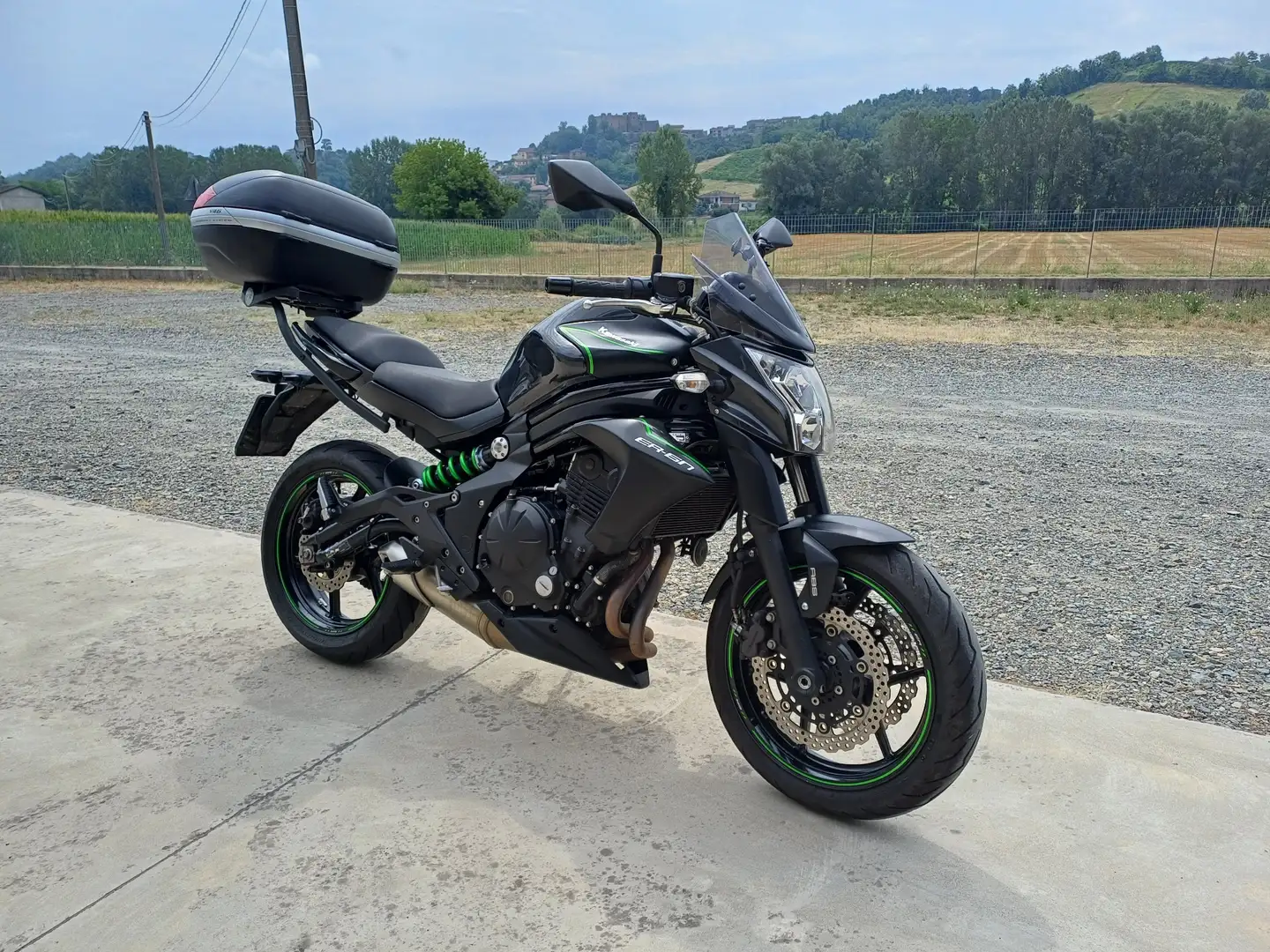 Kawasaki ER - 6 N ABS Depotenziata A2 (35kW) Negro - 1