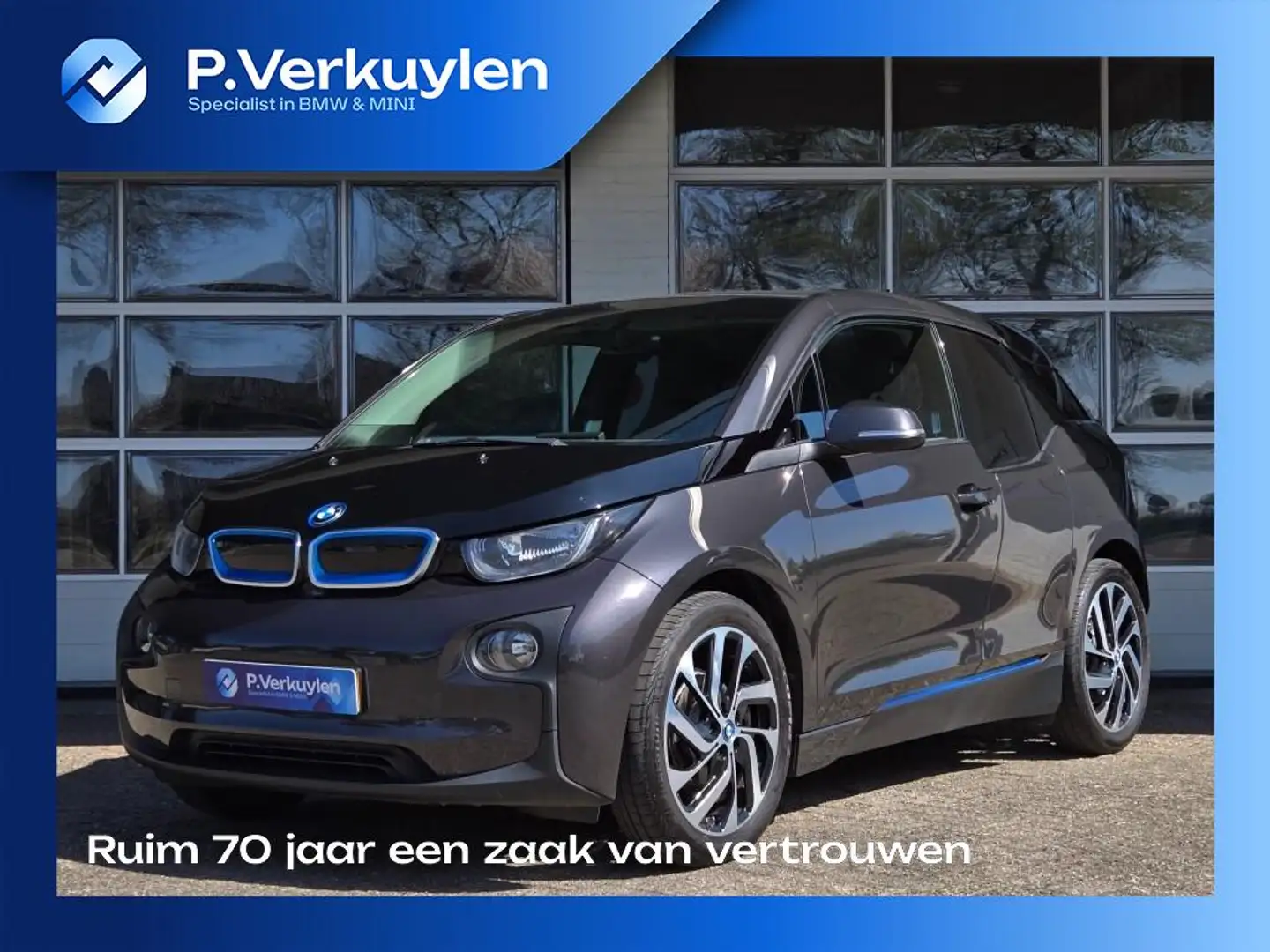 BMW i3 BASIS COMFORT 22KWH I WARMTEPOMP I CLIMATE CONTROL Grijs - 1