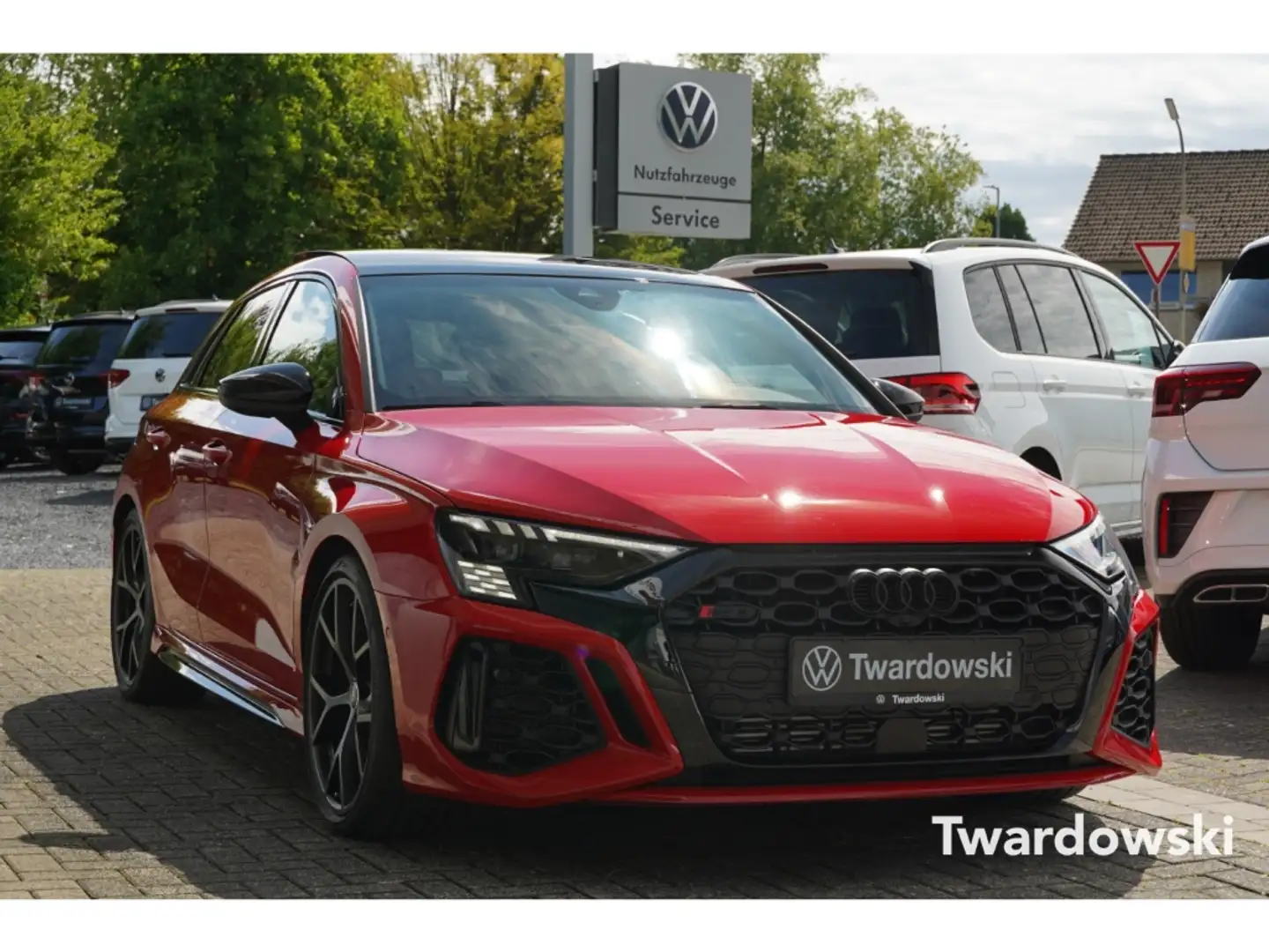 Audi RS3 Sportback ACC Raute Pano Kamera 280 Memory  Sofort Roşu - 1