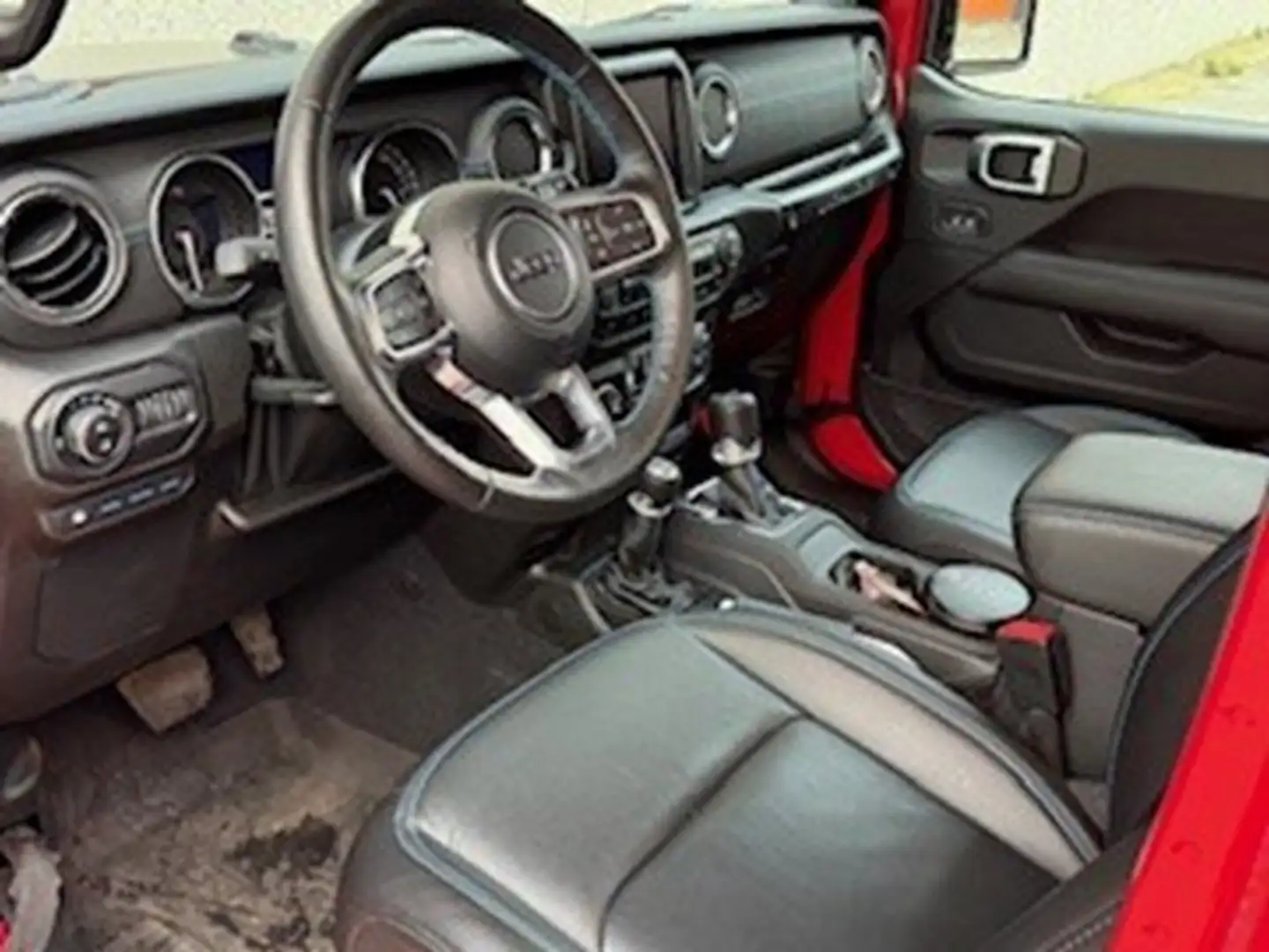 Jeep Wrangler *GPS*LEDER*22 INCH*CAMERA* RUBICON PHEV Rouge - 2