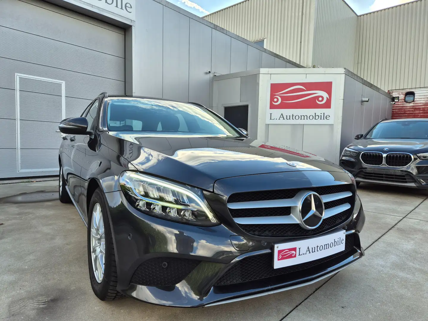 Mercedes-Benz C 180 // 1.5i 156cv // 9G-TRONIC Gris - 2