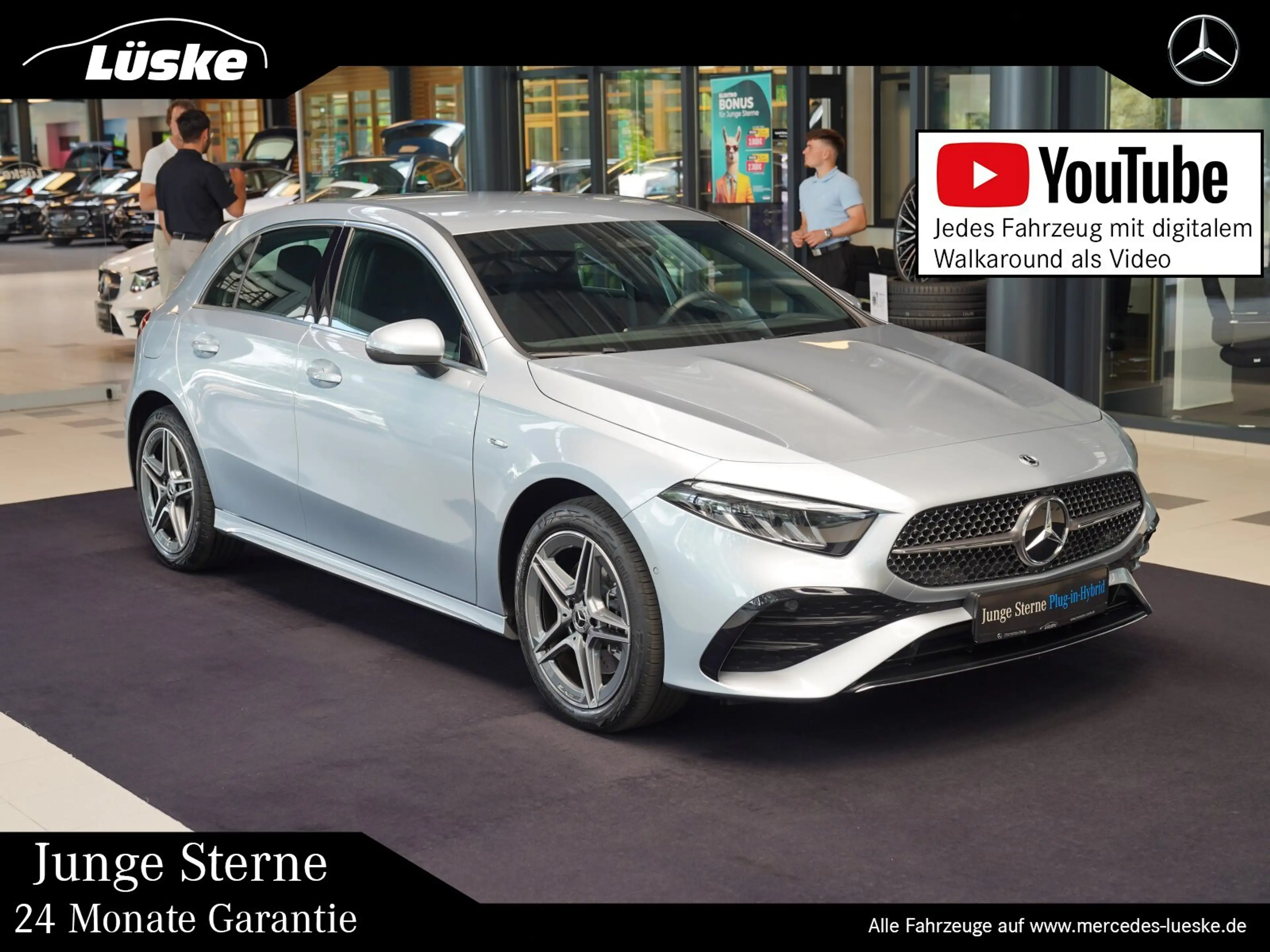 Mercedes-Benz A 250 A 250 e AMG Line Anhängevorrichtung Lenkradheizu