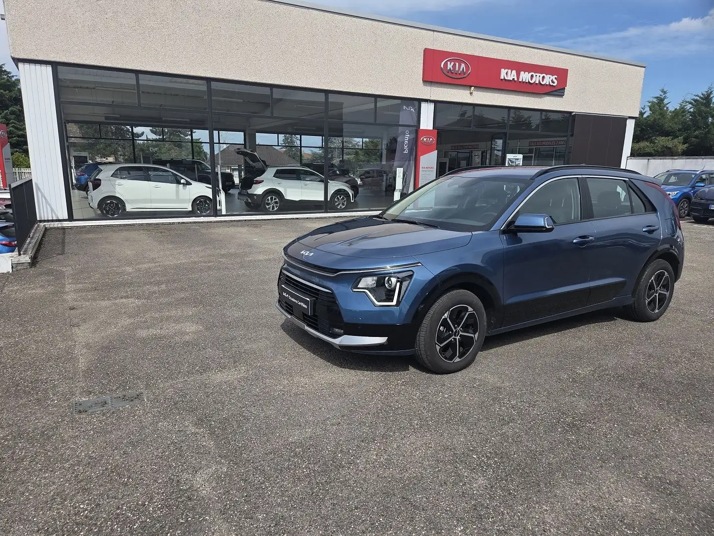 Kia Niro 1.6 GDI 141CH HEV ACTIVE DCT6 Bleu - 2