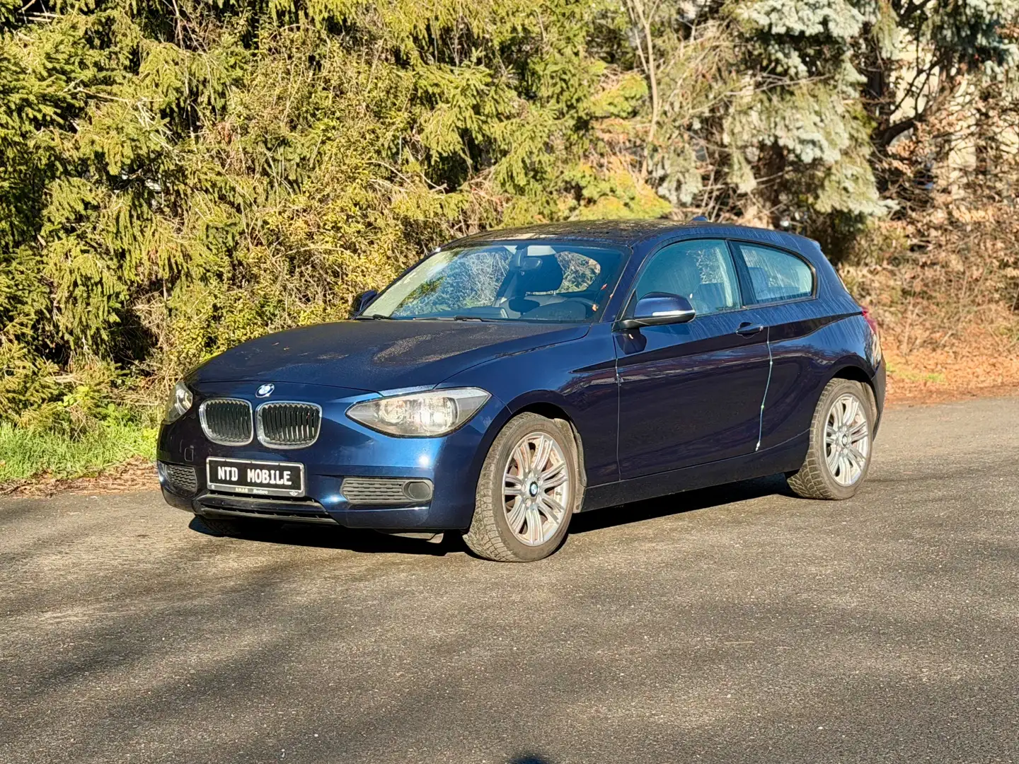 BMW 114 114i+TÜV NEU+KLIMA+SITZHEIZUNG+BLEUTOOTH+ Blau - 2