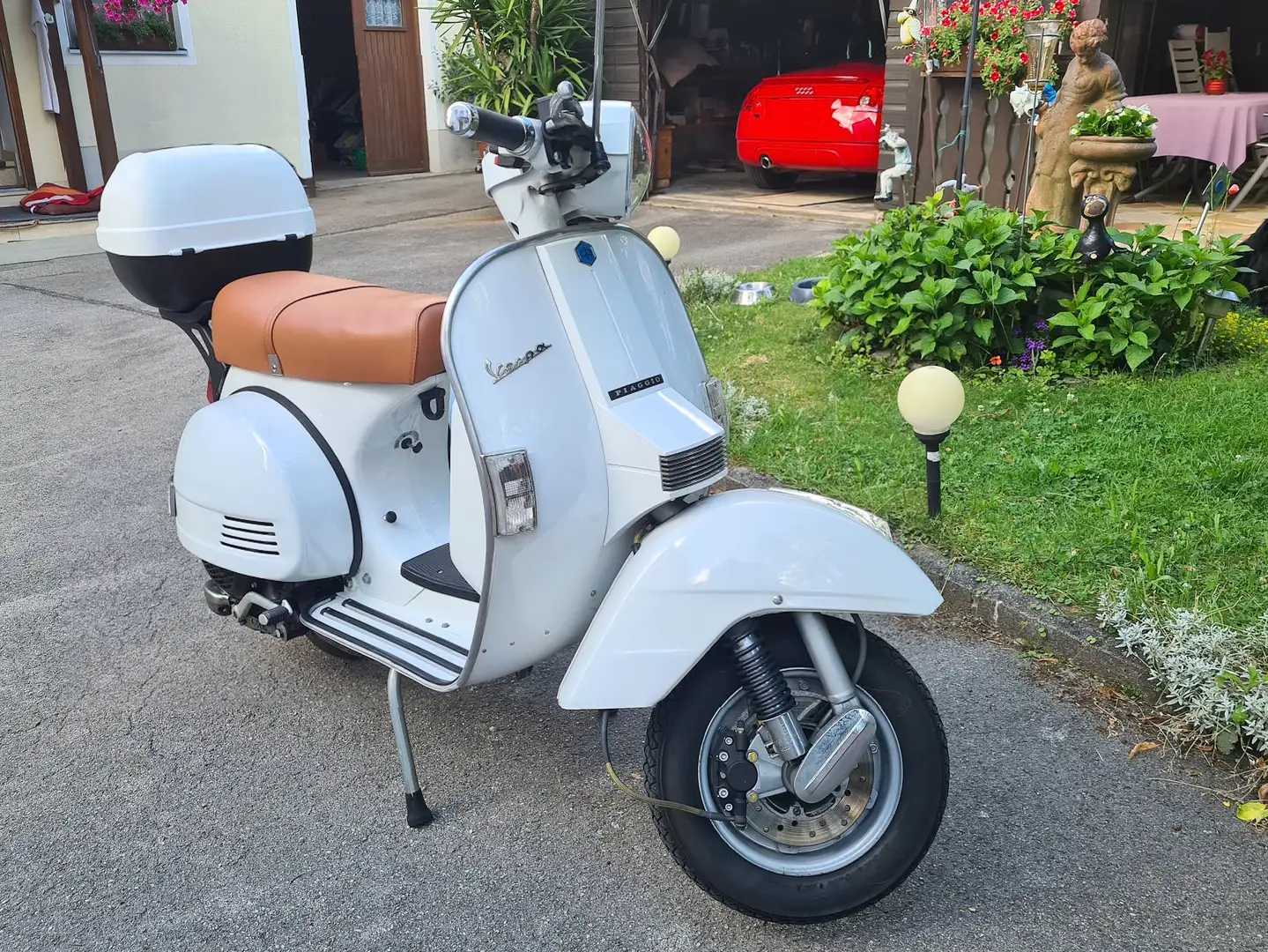 LML Star 125 Star Deluxe 125 4T mit Handschaltung (Vespa PX) Bílá - 1