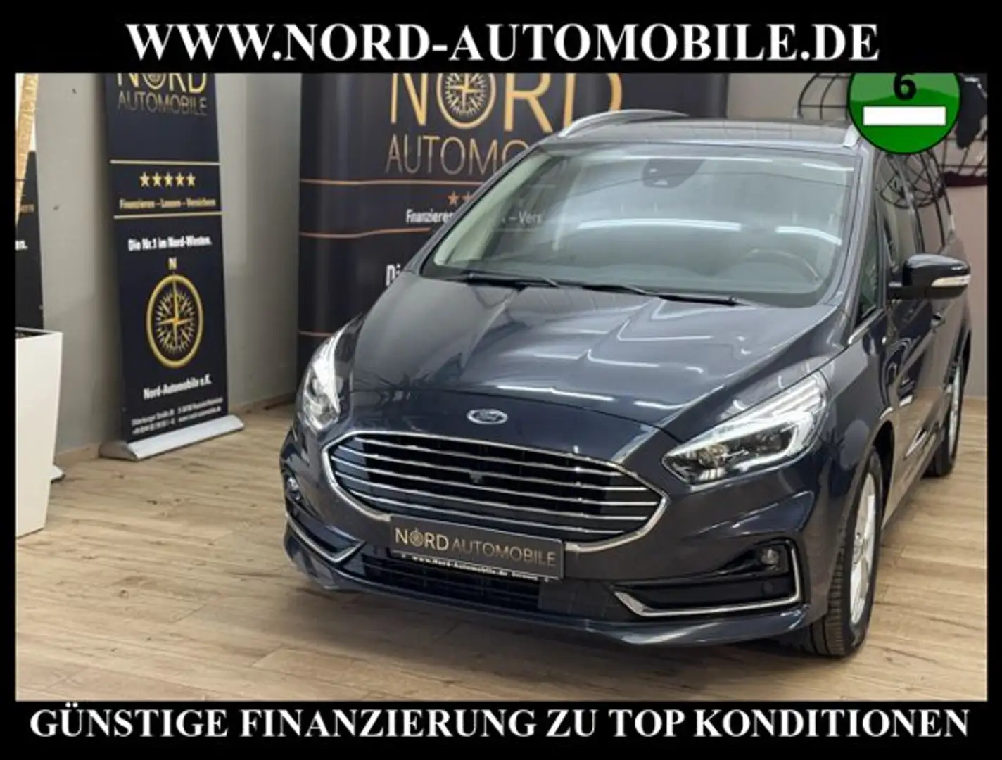 Ford Galaxy Titanium *7-SITZE*AHK*PANO*UPE:51 Kék - 1