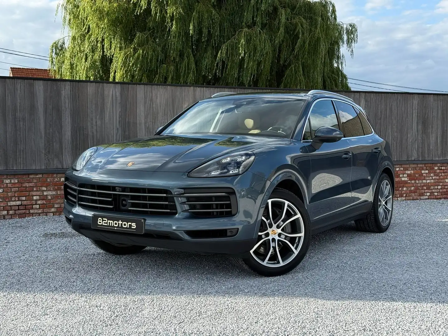 Porsche Cayenne S/pano/acc/360/burmester/luchtvering/btw/440pk Blau - 1