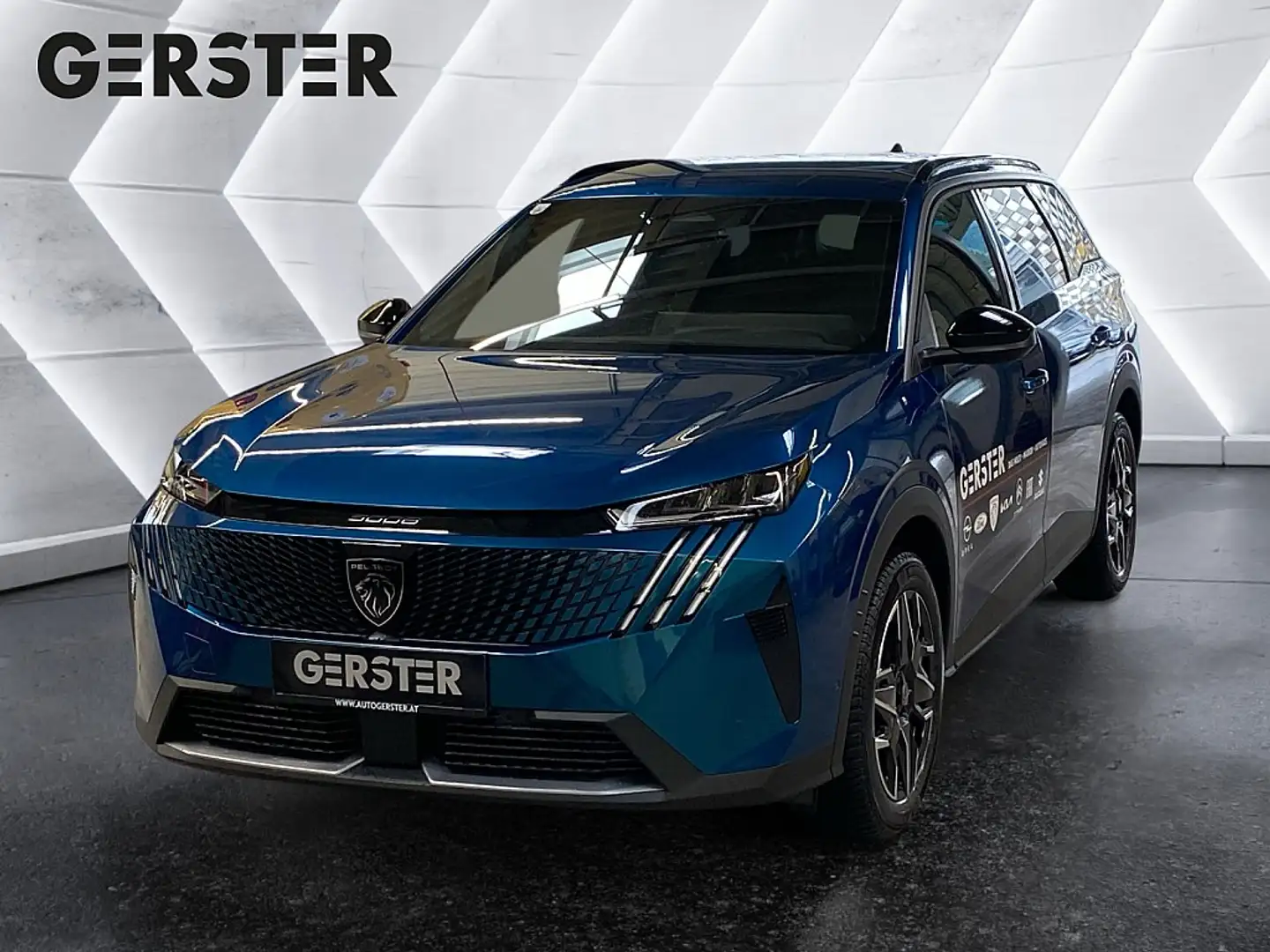 Peugeot 5008 mHEV 145 e-DCS6 Allure Aut. Blau - 1