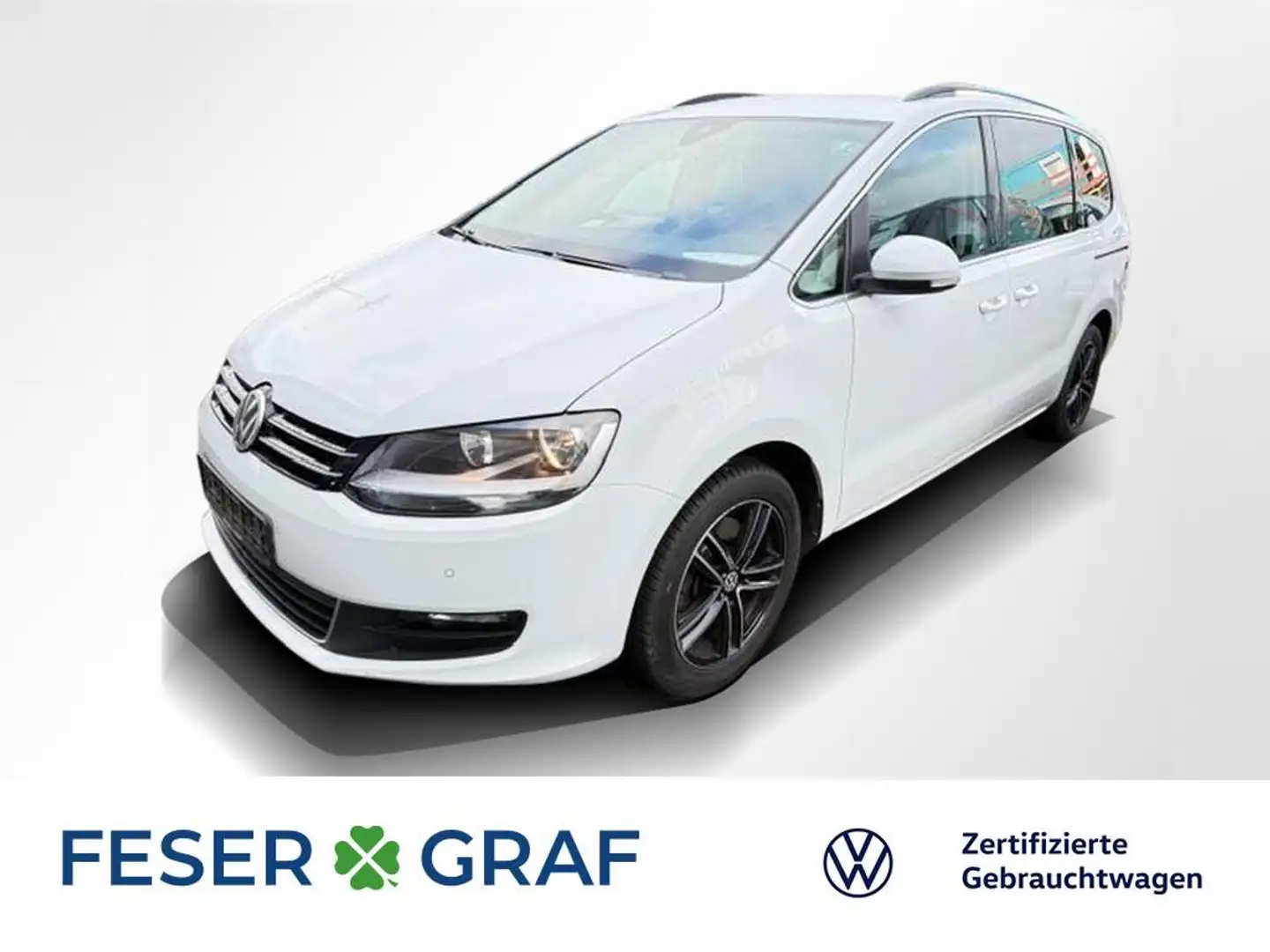 Volkswagen Sharan Comfortline 1.4 TSI DSG Navi SiHz Weiß - 1