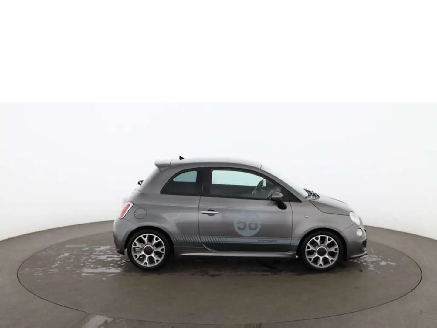 Fiat 500 0.9 TwinAir S LEDER SPORTSITZE RADIO KLIMA Grau - 2
