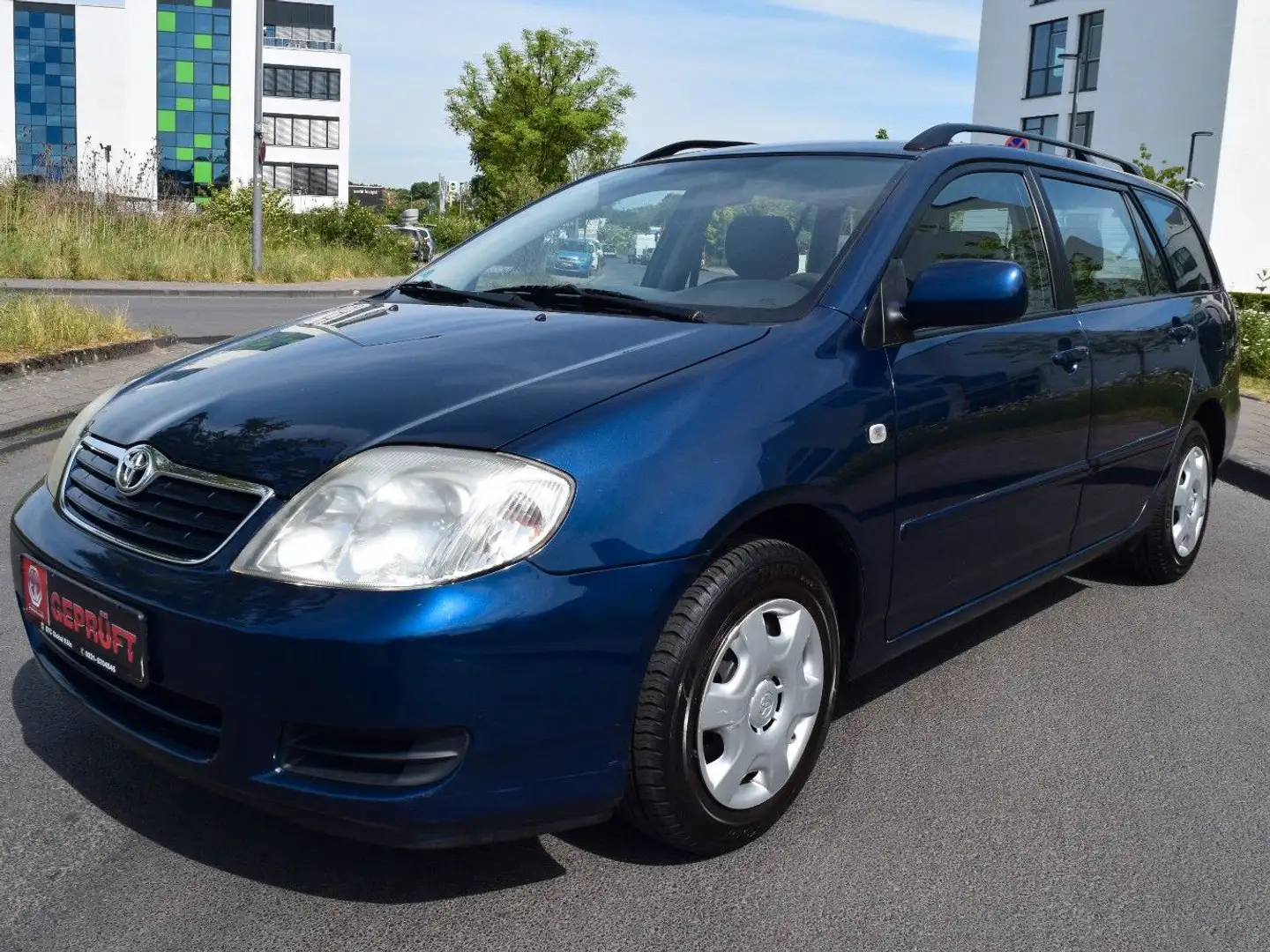 Toyota Corolla Kombi 1,4 Ltr. - 71 kW,Klima,Alu, Modrá - 1