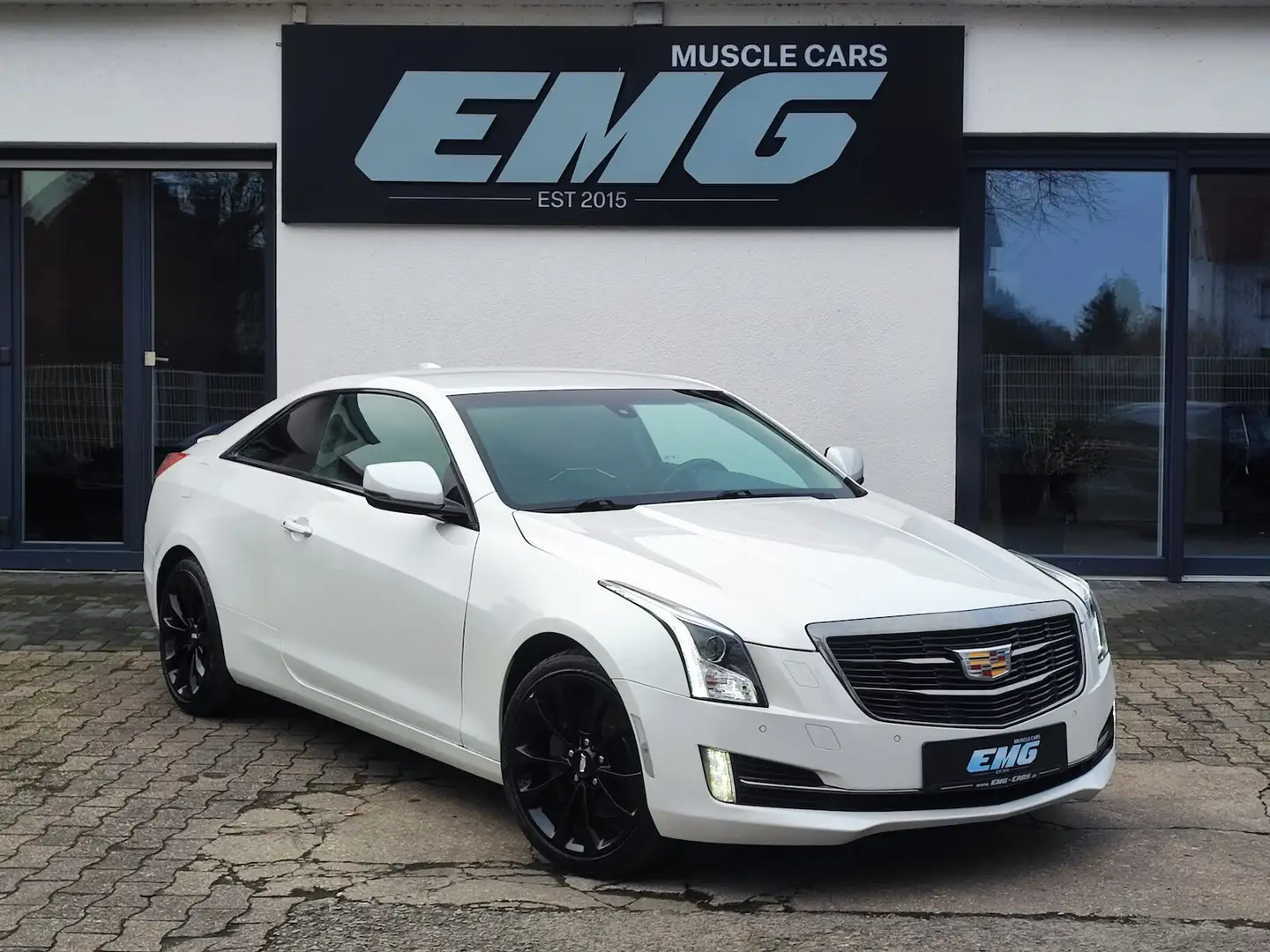 Cadillac ATS Coupe 2.0 T Luxury|RECARO|BI-XENON|NAVI|MEMORY Weiß - 1