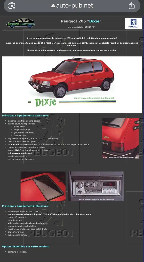 Peugeot 205 Dixie - 1