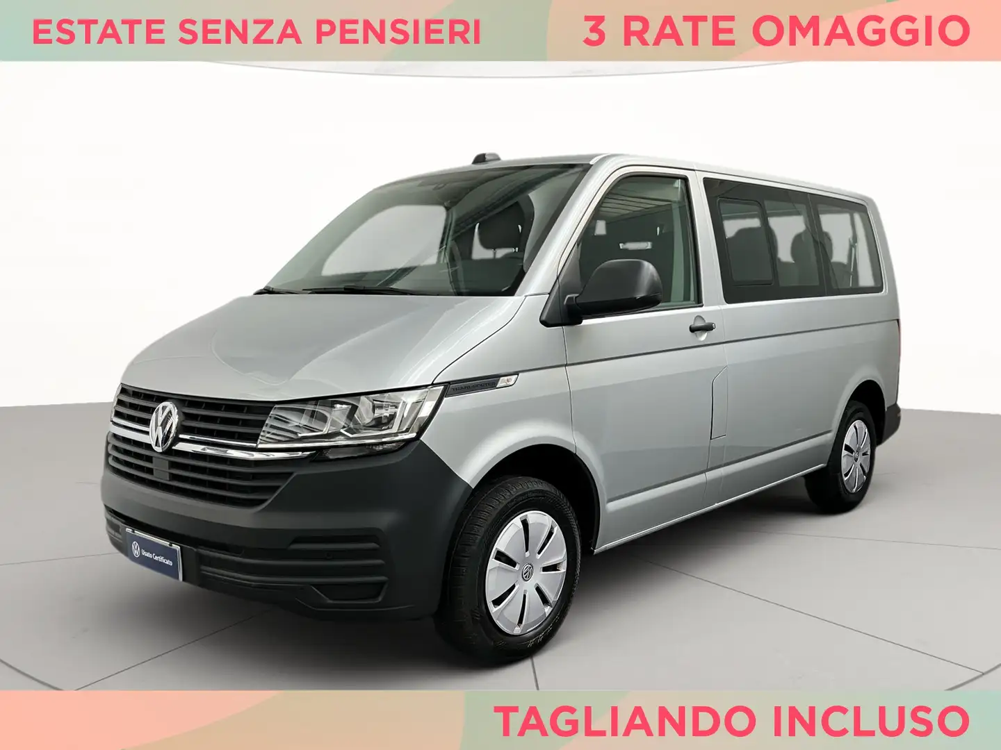 Volkswagen T6.1 Transporter t6.1 30 2.0 tdi 110cv kombi business p.c. Stříbrná - 1
