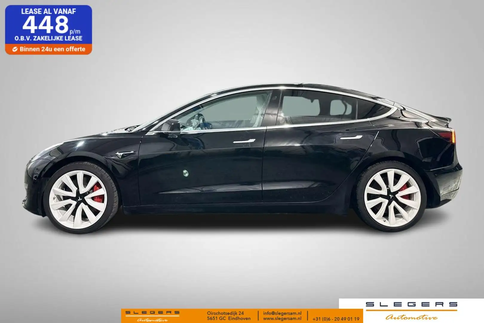 Tesla Model 3 Performance AWD 75 kWh 513PK Premium Sound Autopil Negro - 1