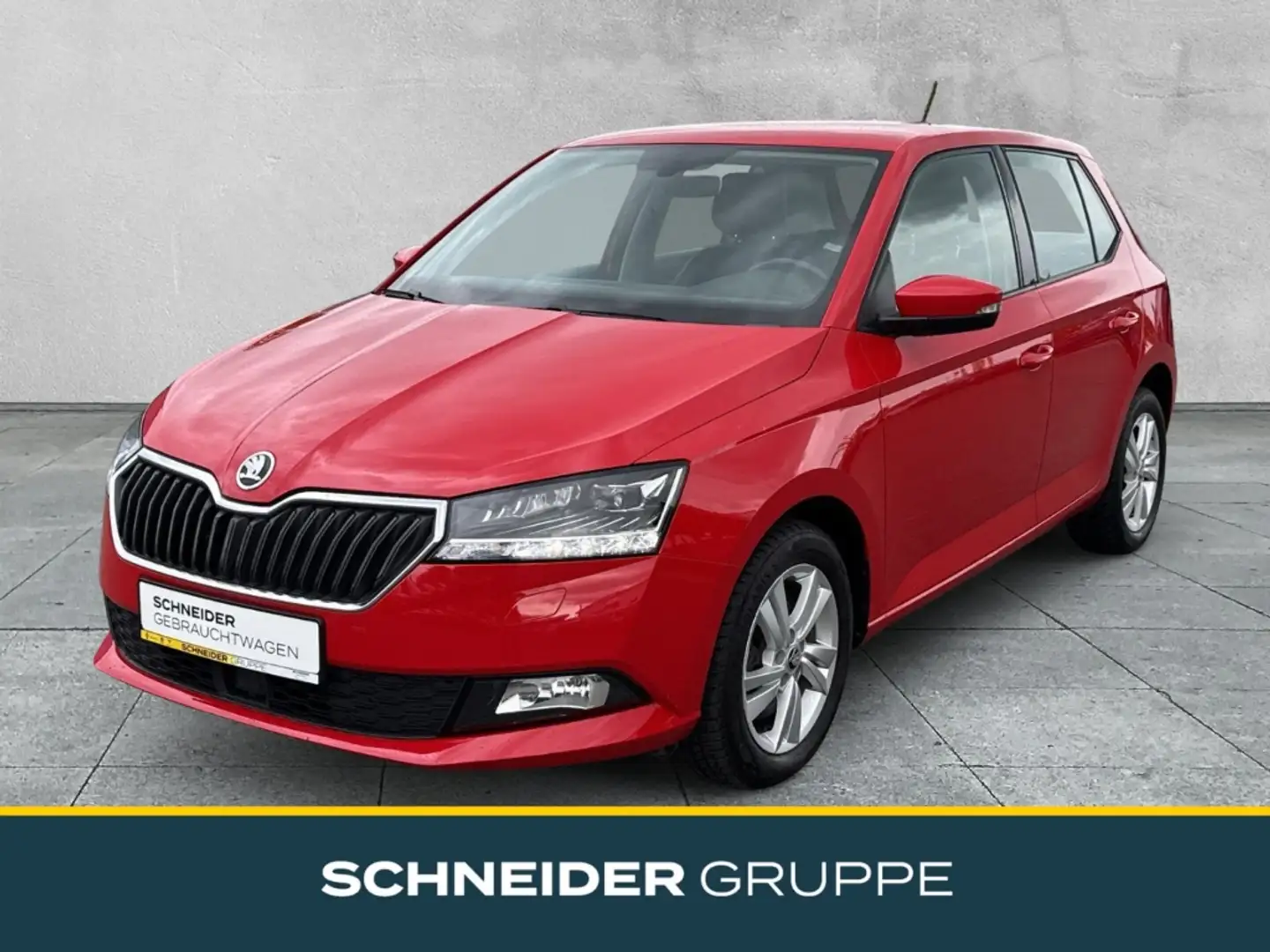 Skoda Fabia Style 1.0 TSI NAVI+TEMPOMAT+SMART-LINK Rot - 1
