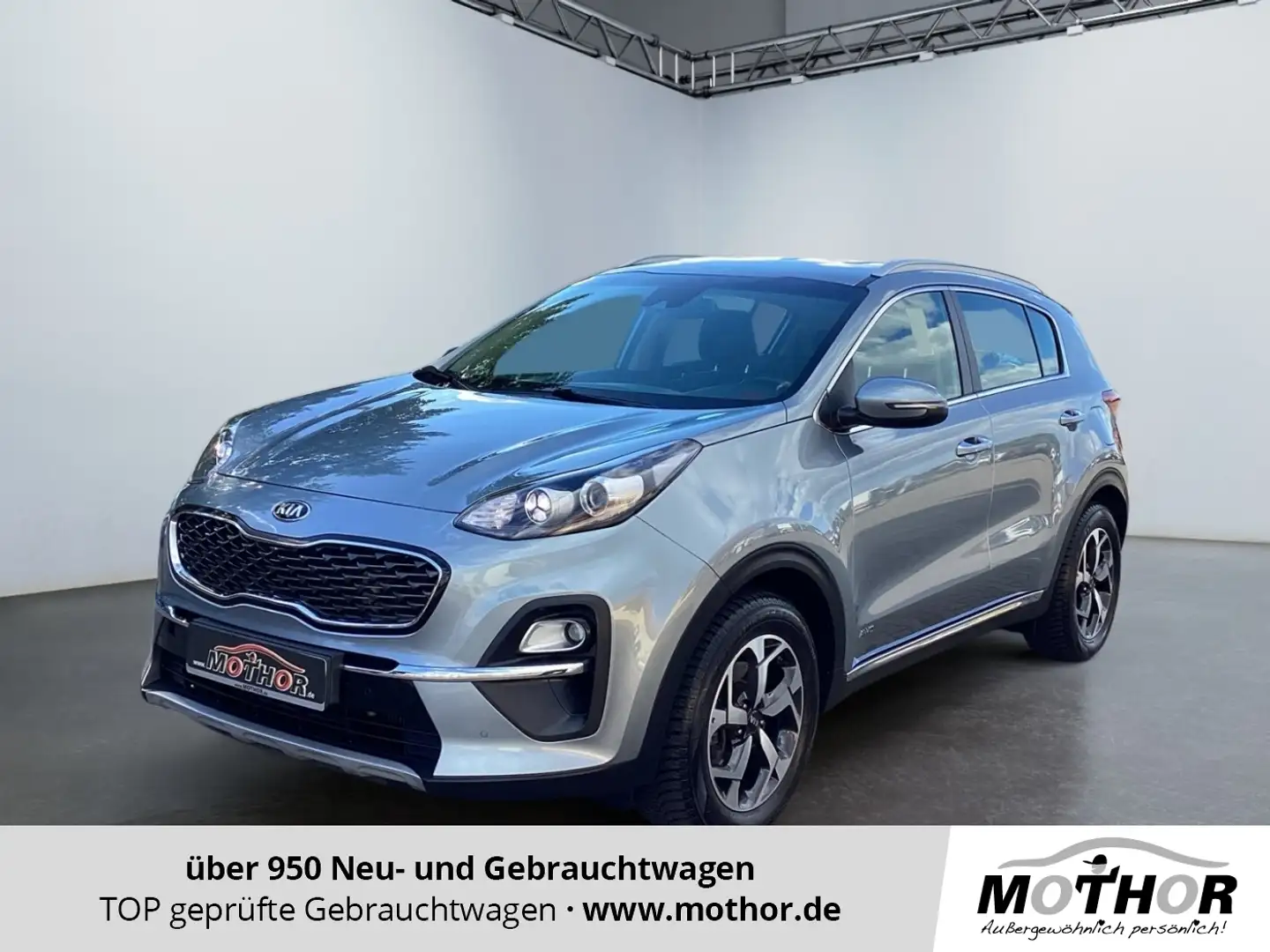 Kia Sportage 1.6 CRDi Vision 2xKlima 4xSHZ AUT Kam. Argento - 1