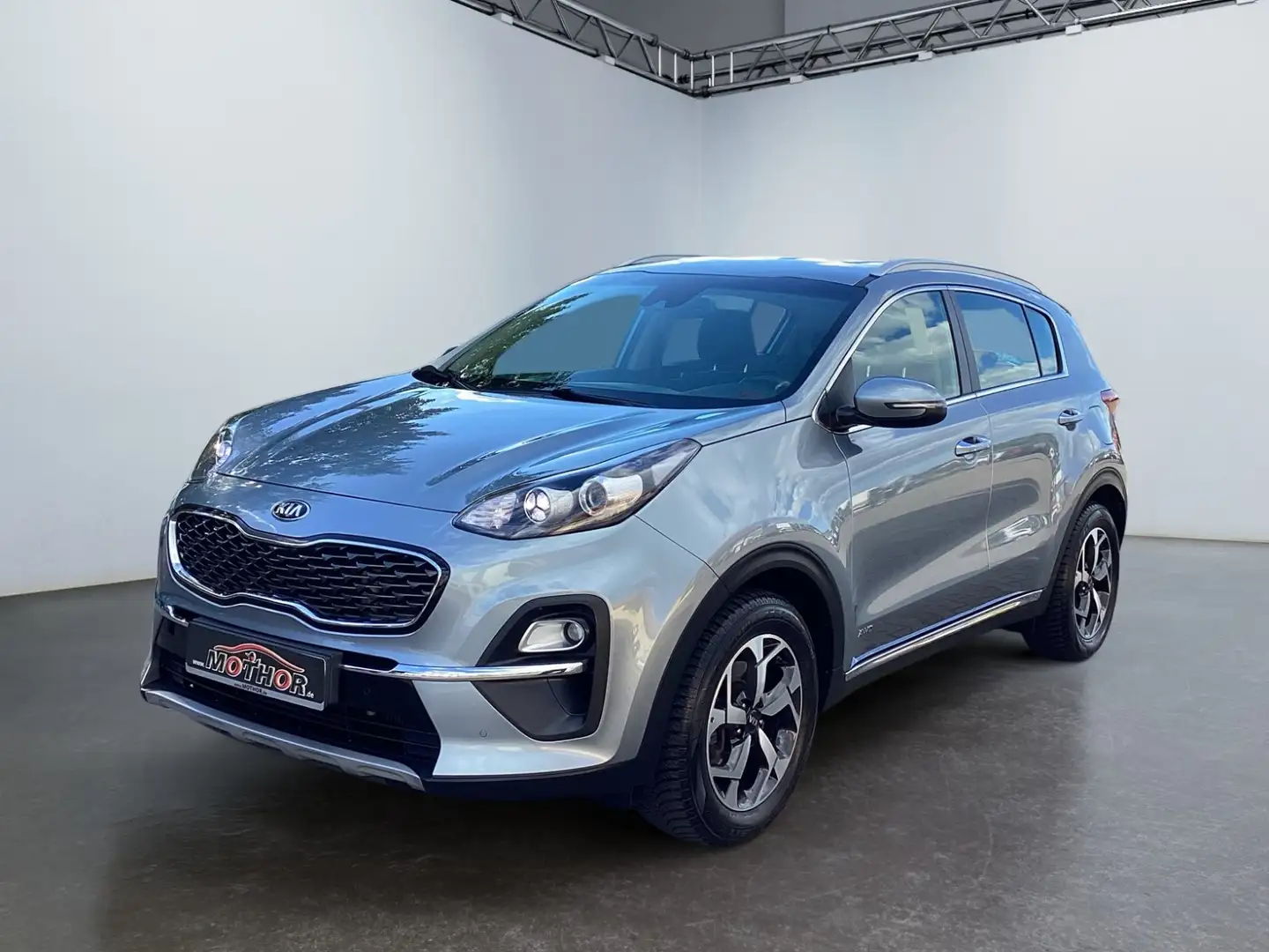 Kia Sportage 1.6 CRDi Vision 2xKlima 4xSHZ AUT Kam. Argento - 2