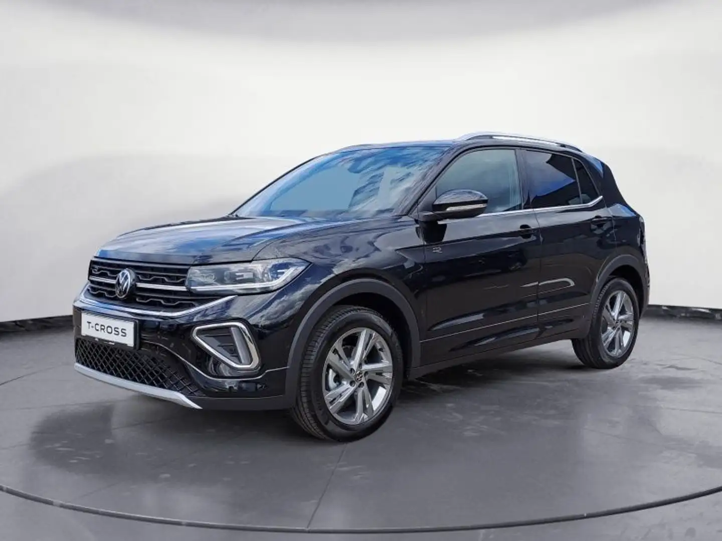 Volkswagen T-Cross 1.5 TSI R-Line AHK DigitalCockpit Schwarz - 1
