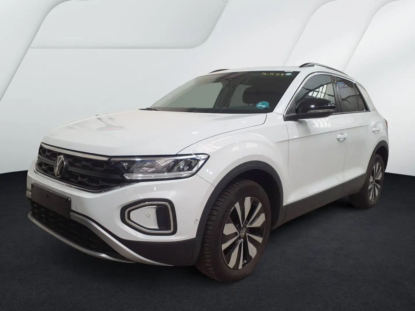 Volkswagen T-Roc 1.0 TSI Goal Navi LED DAB+ FrontAssist Weiß - 2