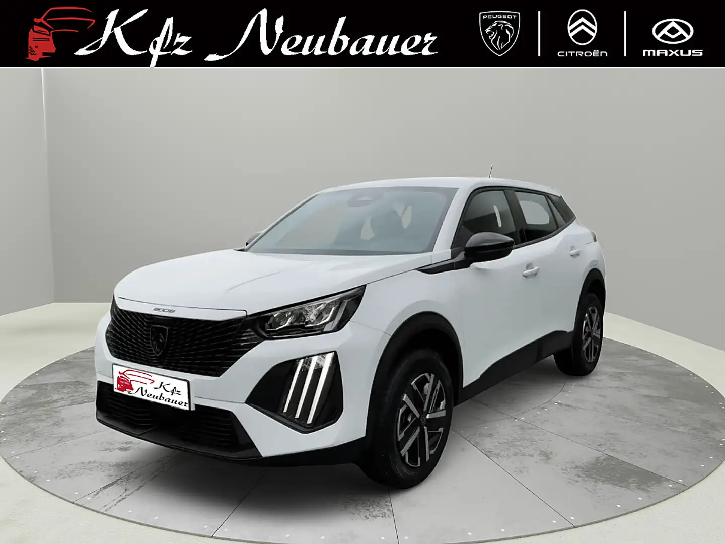 Peugeot 2008 100PS 1.2 PureTech Weiß - 1