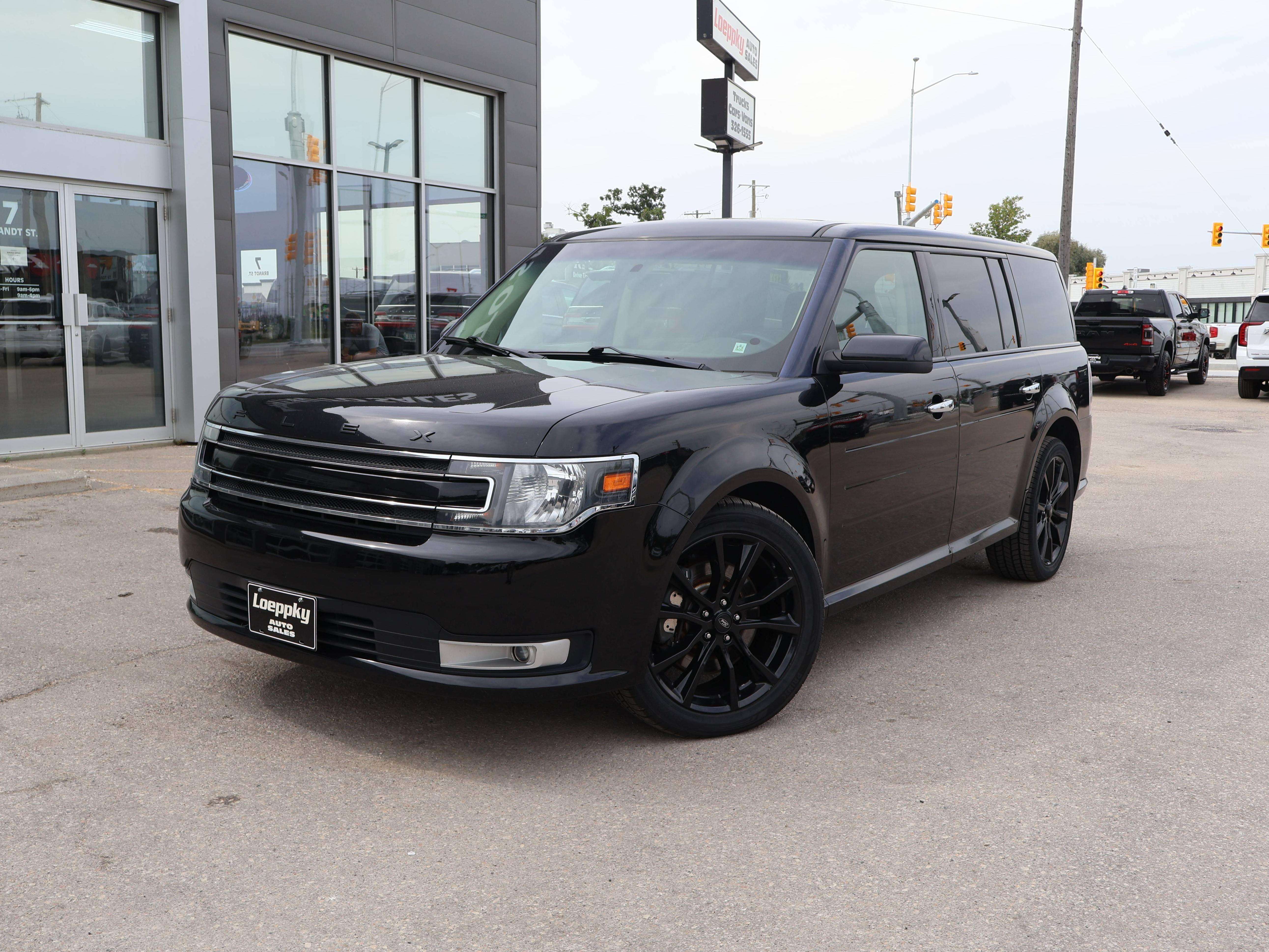 Black 2018 Ford Flex SUV / Crossover All-Wheel Drive Automatic