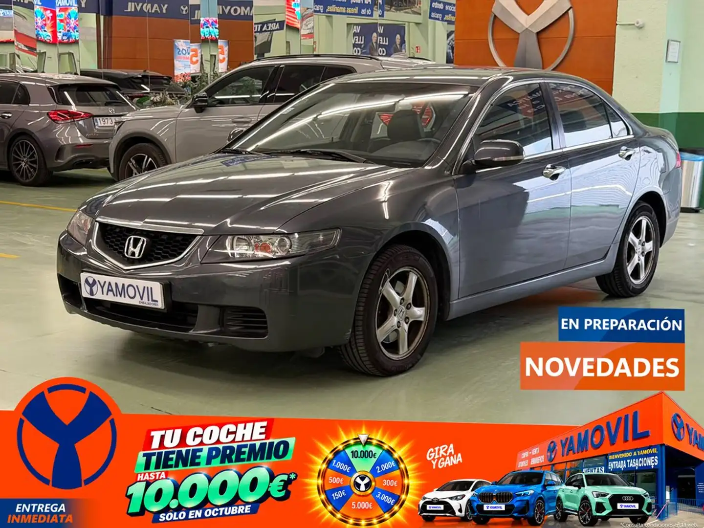 Honda Accord 2.0i-VTEC Sport Gris - 1