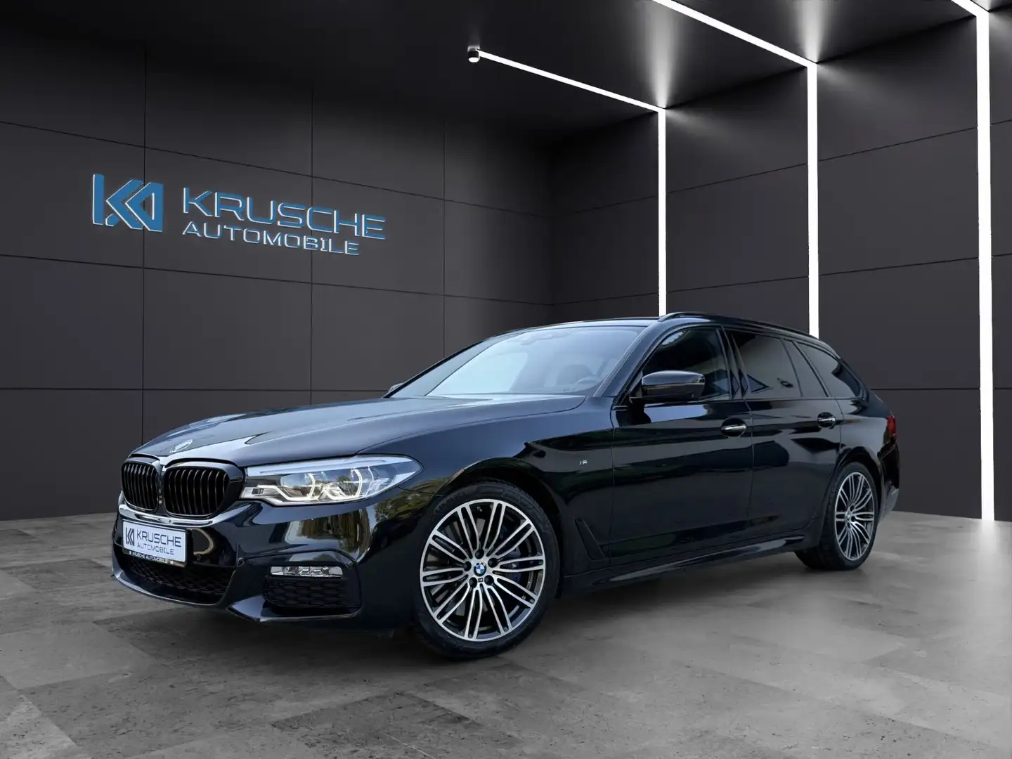 BMW 540 i xDr Tou MSport*SHZ*AHK*Keyl*H+K*Gestik*360° Noir - 1