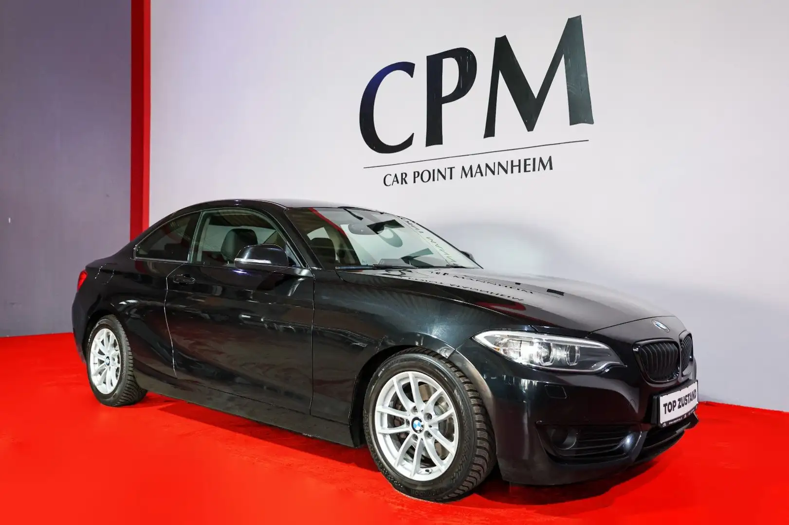 BMW 220 d COUPE NAVI PDC SHZ BI-XENON TOP ZUSTAND Noir - 1