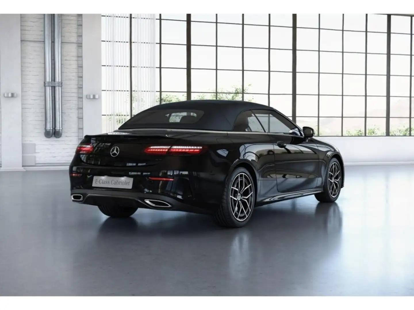 Mercedes-Benz E 200 Cabrio AMG-Sport/LED/360/Burm/Night/19' Schwarz - 2