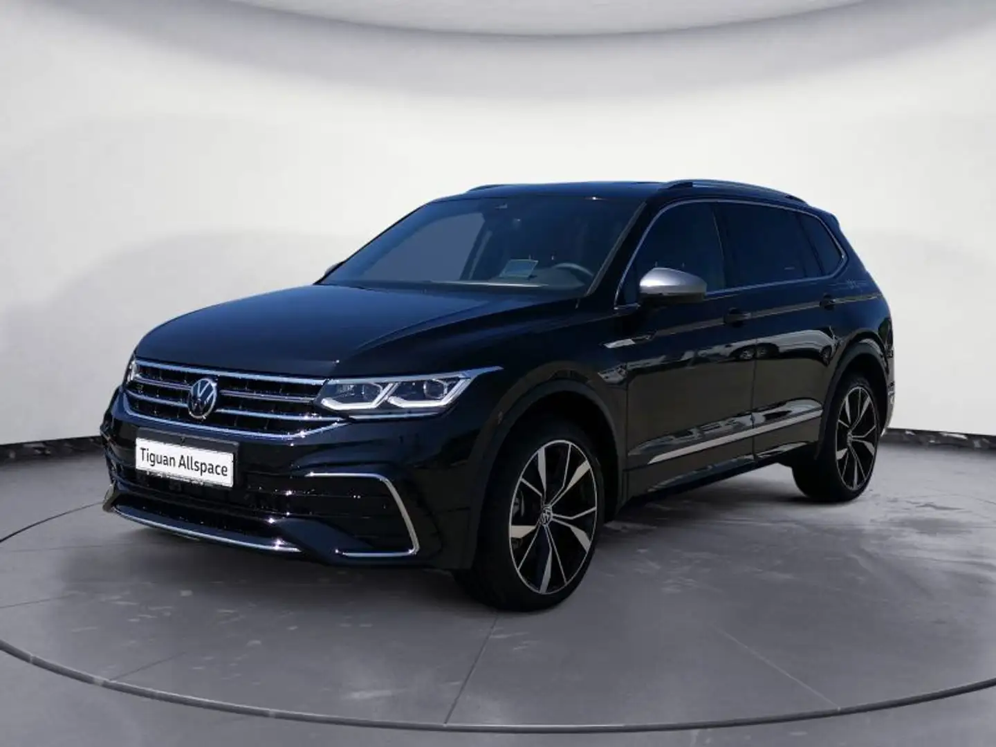 Volkswagen Tiguan Allspace 2.0 TDI DSG 4Motion R-Line AHK Zwart - 1