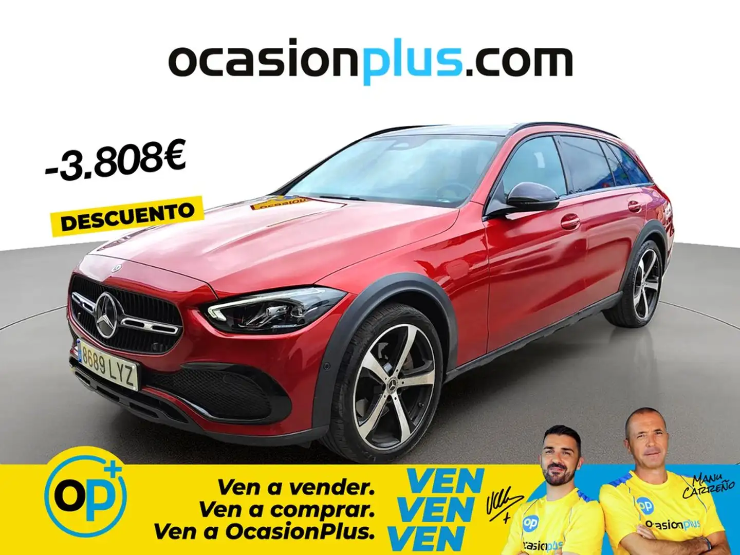Mercedes-Benz C 220 Estate 220d 4Matic All Terrain 9G-Tronic Rojo - 1