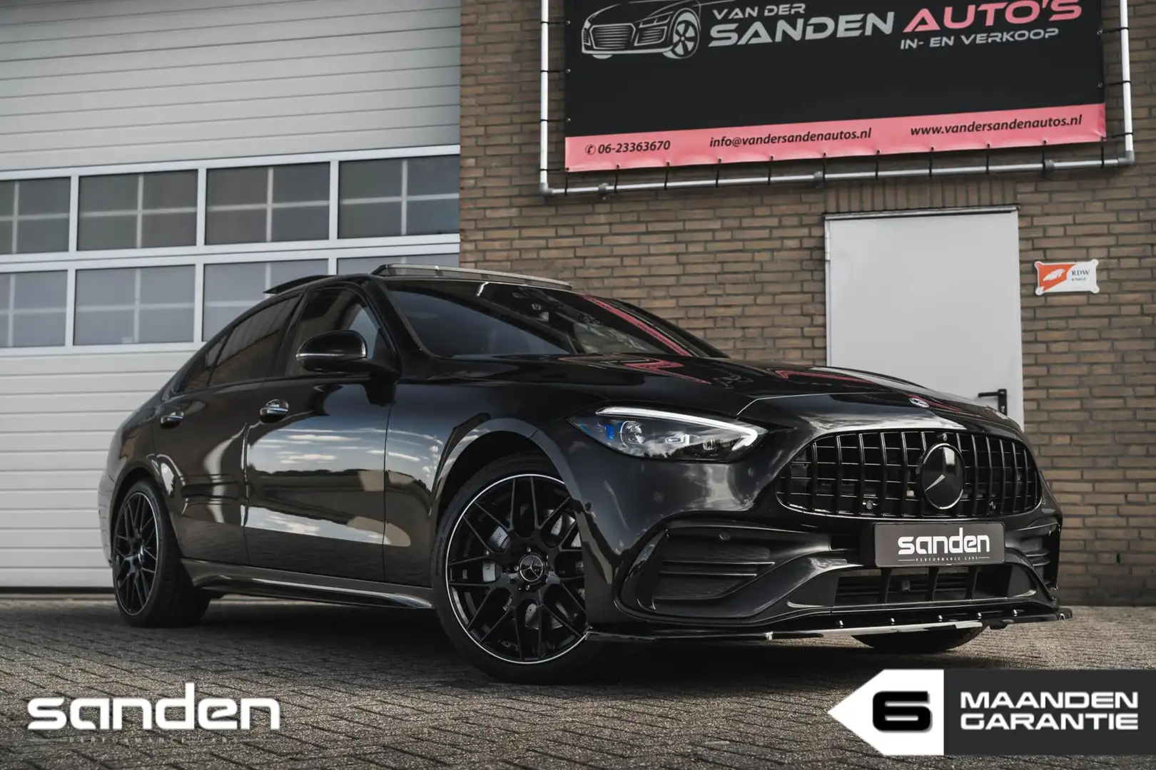 Mercedes-Benz C 400 400e 4MATIC AMG Line |Full|Digital Light|Burmester Noir - 1