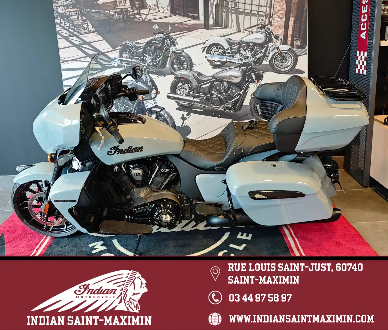 Indian Roadmaster Gris - 2