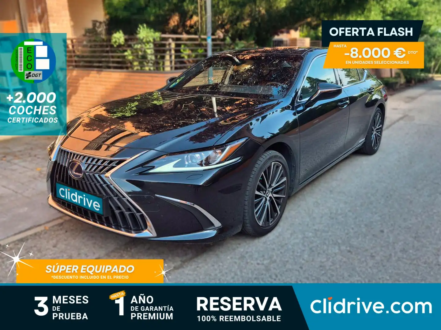 Lexus ES 300 2.5 300h Premium Negro - 1