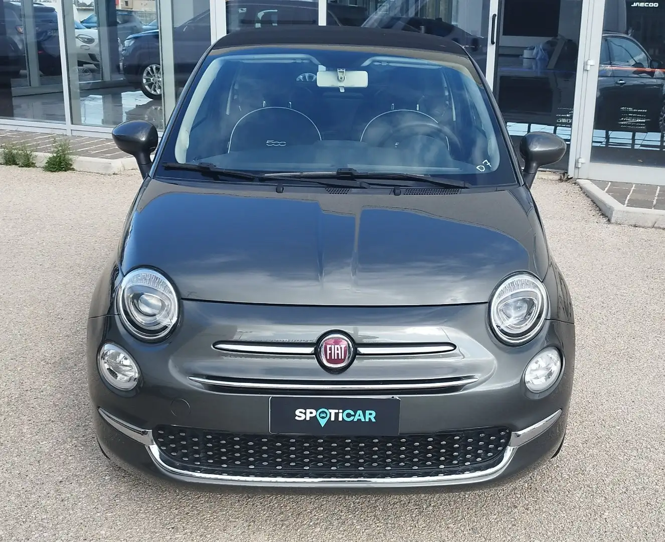 Fiat 500 500 C 1.2 Lounge Grijs - 2